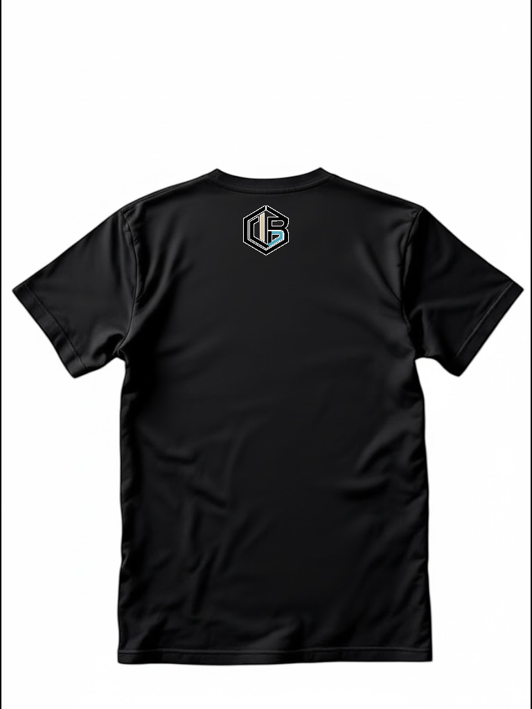 cLi Boss Sky Blue, Orange & White Graphic Tee | Black | CULICHI BOSS