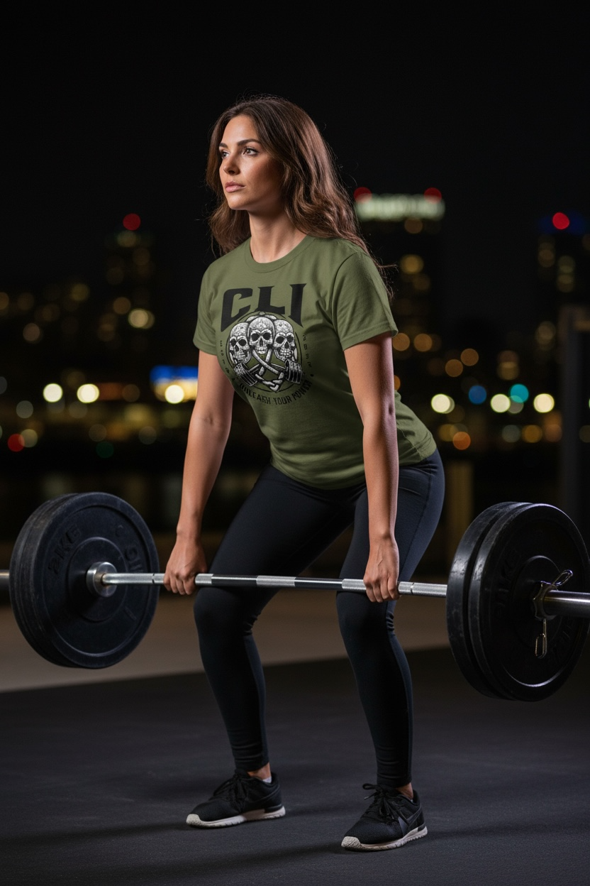 Unleash Your Power-Military Green