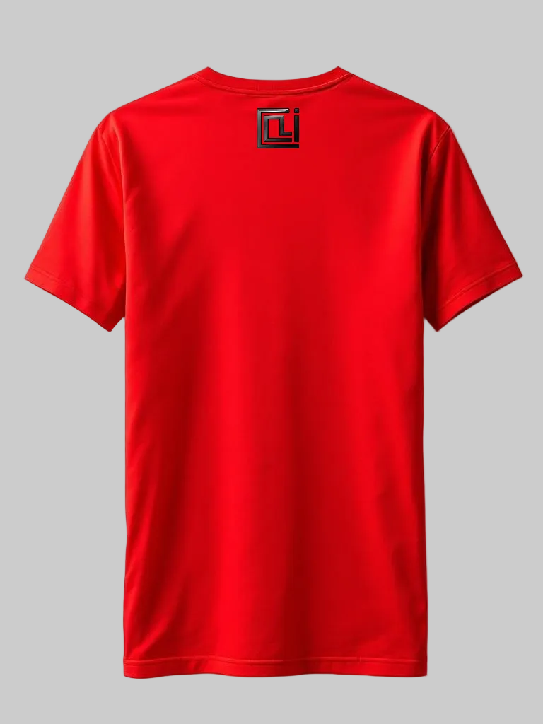CLI Graphic Tee Red | CULICHI BOSS