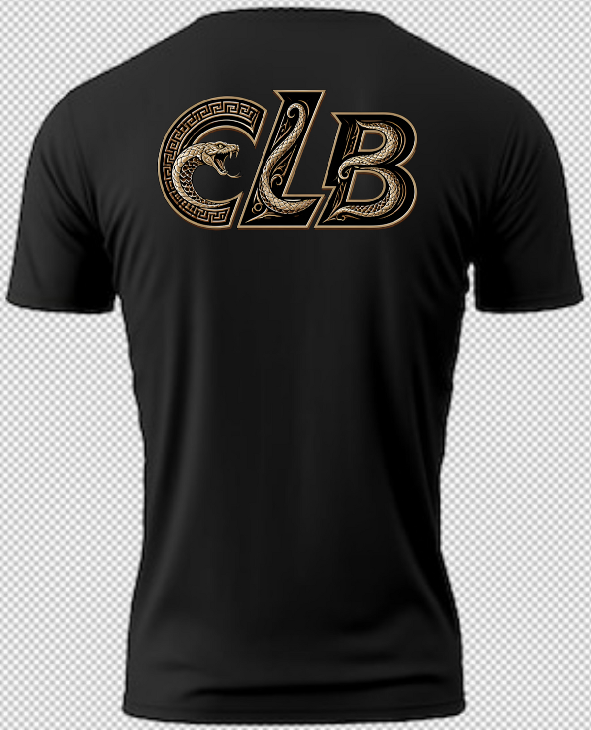 CULICHI BOSS Snake Logo Tee — Black