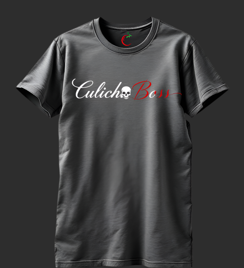 T-shirt- Culichi Boss Skull, HMG