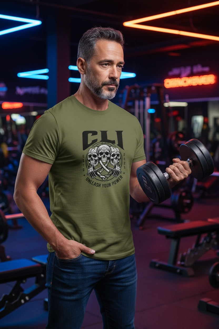 Unleash Your Power-Military Green