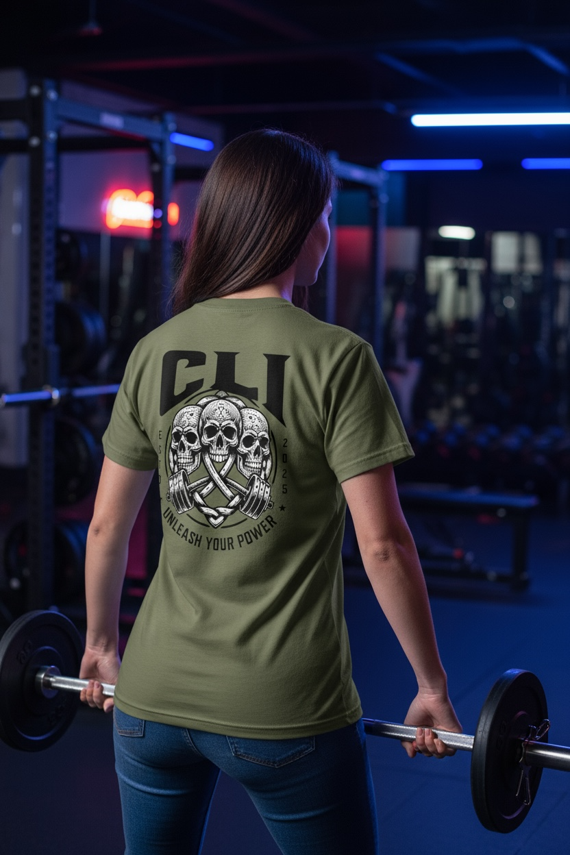 Unleash Your Power-Military Green